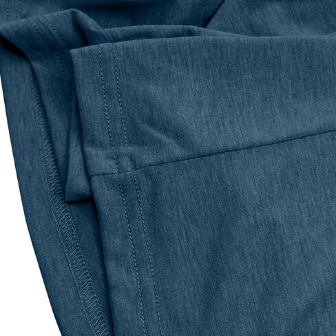 Mens Shirts Long Sleeve Fashion Button Cotton T-Shirts Crewneck Vintage Tshirts for Men Pullover with Pocket in Saudi Arabia