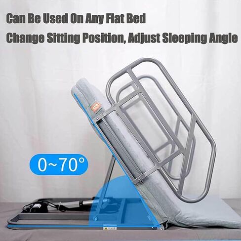 Elderly Electric Auxiliary Nursing Bed Backrest, Household Paralyzed Patients Electric Aided Assist Mattress, Automatic Lifting Nursing Mattress, for Neck Head and Waist Support in Saudi Arabia