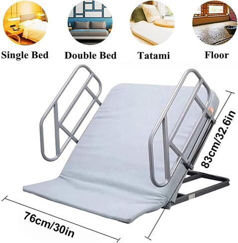 Elderly Electric Auxiliary Nursing Bed Backrest, Household Paralyzed Patients Electric Aided Assist Mattress, Automatic Lifting Nursing Mattress, for Neck Head and Waist Support in Saudi Arabia