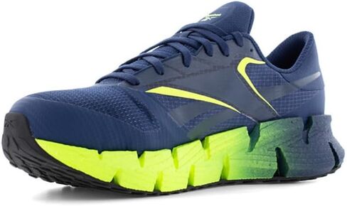 Reebok Men's FloatZig Work Fire and Safety Shoe, Blue and Lime, 12 in Saudi Arabia