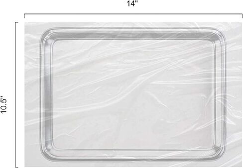 Dental Tray Covers, Disposable Clear Plastic Sleeve, Ritter Size B 10.5" x 14", Box of 500 in Saudi Arabia