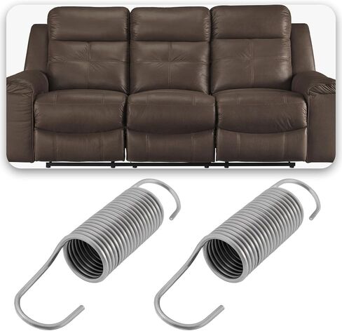 2pcs recliner استبدال الينابيع 3-5/8 بوصة 304 توتر الفولاذ المقاوم للصدأ التوتر للأجهزة الكهربائية أريكة 9.2x4x1.65 سم القطر 0.2 سم in Kuwait