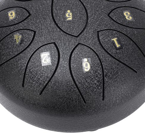Acouto Steel Tongue for Outdoor Garden, 6-Inch 11 Tones Rain, Interactive and Aesthetic Percussion Instrument (Purple) in Saudi Arabia