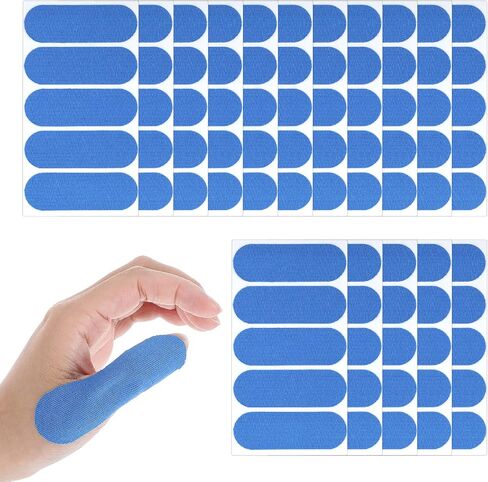 150 PCS البولينج الإبهام الإبهام لاصق البولينج شريط أصابع البولينج الأداء وقائي للاعبين ممارسة الرياضة قبل قطع 2.91 × 1 في in Saudi Arabia