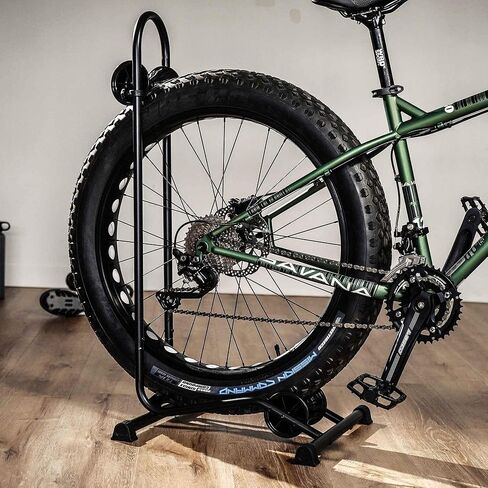 BikeHand Bike Floor Stand Parking Rack Stand - for 24"-29" Mountain MTB & Road Bikes Bicycles Indoor Outdoor Garage Storage - Fat Bike for 1 Bike in Saudi Arabia