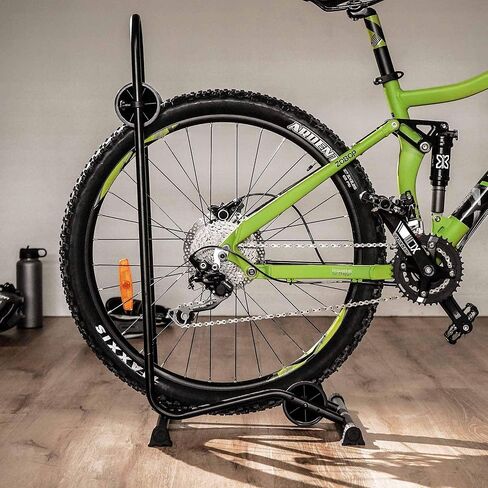 BikeHand Bike Floor Stand Parking Rack Stand - for 24"-29" Mountain MTB & Road Bikes Bicycles Indoor Outdoor Garage Storage - Fat Bike for 1 Bike in Saudi Arabia
