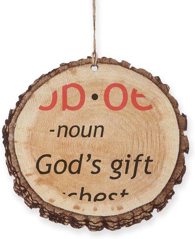 CafePress Oboe Def Light Rustic Wood Ornament, 3"x3.25" in Saudi Arabia