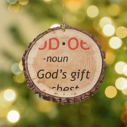 CafePress Oboe Def Light Rustic Wood Ornament, 3"x3.25" in Saudi Arabia