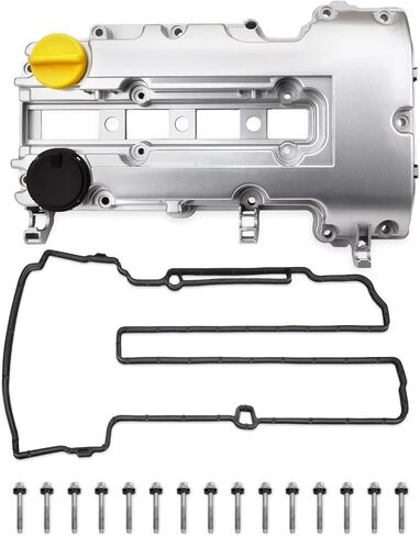 MILIPARTS Aluminum Valve Cover Set Compatible with 2011-2021 Chevy Cruze Sonic Volt Trax Buick Encore Cadillac ELR 1.4L Replaces Parts 55573746 25203036 in Kuwait