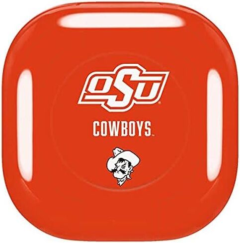 Skinit Decal Audio Skin Compatible with Galaxy Buds Pro - Officially Licensed Oklahoma State University Black Jersey Design in Saudi Arabia