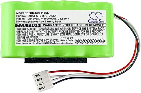 VINTRONS BAT-DT315A/P, BAT-DT315AP-ASSY Replacement Battery for SHIMPO DT-315A, DT-315A Stroboscope, in Saudi Arabia