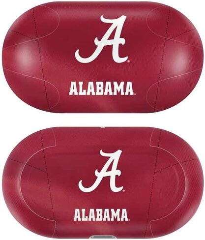 Skinit Decal Audio Skin Compatible with Galaxy Buds Plus - Officially Licensed University of Alabama White Jersey Design in Saudi Arabia