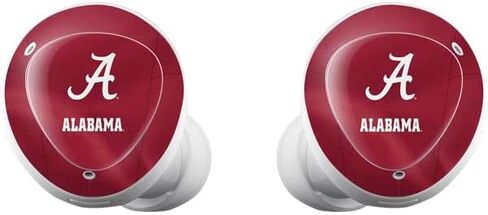 Skinit Decal Audio Skin Compatible with Galaxy Buds Plus - Officially Licensed University of Alabama White Jersey Design in Saudi Arabia
