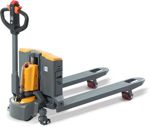 Apolloleft Full Plalet Jack Truck ، سعة 4400 رطل ، شاحنة البليت التي تعمل بالبطارية الليثيوم 48 × 27 ، رافعة الرافعات للمساحات الضيقة in Kuwait