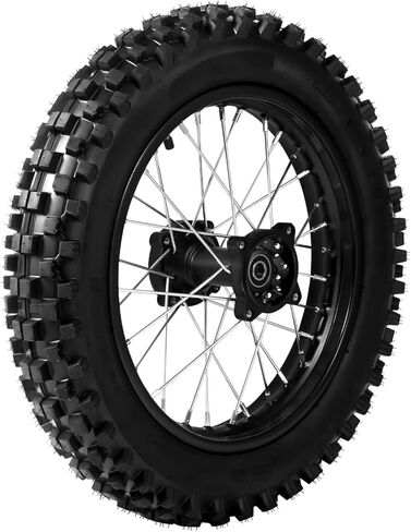 10" Rear Wheel Rim Tire Assembly Rear Wheel Tire and Rim Inner Tube with 12mm Bearing Assembly For 50cc 70cc 90cc 110cc Dirt Pit Bike CRF50 DRZ70 PW50 in Kuwait