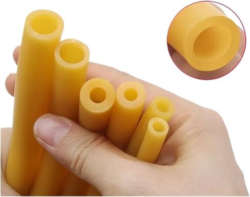 1~10M Natural Latex Rubber Tubing Tube ID 1.6~18mm OD 3.2~22mm Speargun Band Slingshot Catapult Tube Rubber Hose Tension Belt(2 meters,ID 10mm x OD 14mm) in Saudi Arabia