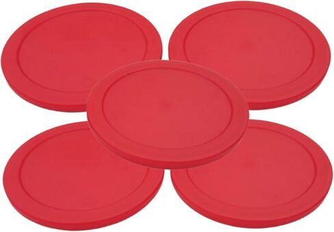 2.5-Inch (63 mm) Air Hockey Pucks - 4mm Thick, 0.39oz (11 g) Pucks for Air Hockey Tables in Saudi Arabia