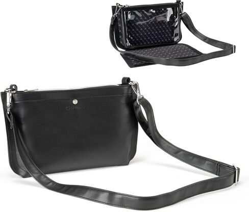 Stadium Bag Full Set - Clear Bag with Removable Outer Wrap, Stadium Approved Clear Bag for Concerts, Sports, Events in Saudi Arabia