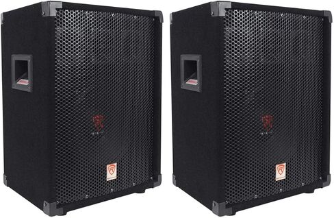 Rockville (2) RSG10 10 400 Watt 2-Way 8-Ohm Passive DJ/Pro Audio PA Speaker in Saudi Arabia