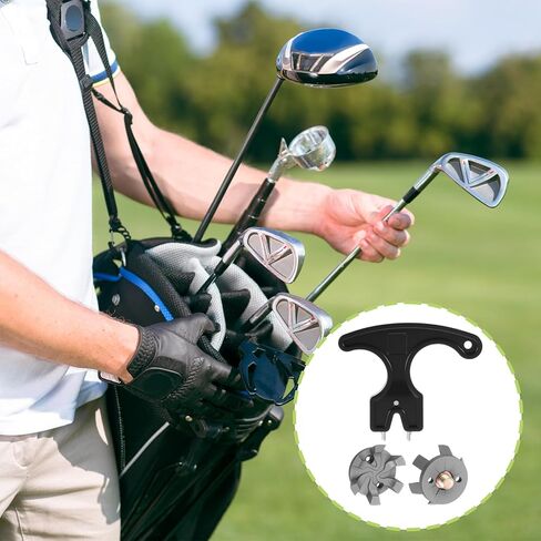 21PCS Golf Spikes Set Includes 20PCS Soft Golf Shoe Spikes Replacement and Black Cleats Spanner, Metal Thread Screw 6mm Dia Golfs Cleats Tool for Lawn Cricket Shoe Player Lover(Silver Grey) in Saudi Arabia
