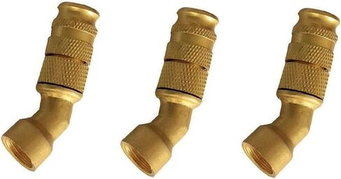 فوهة مروحة عالية الضغط ، فوهة قابلة للتعديل من النحاس 5 مم M14 × 5 مم مع حزمة الغسالة O-Ring من 2-10 أحجام متعددة (فوهة الكوع النحاسي ، 5pc) in Kuwait