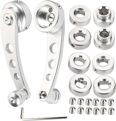استبدال مقبض النوافذ joyous ، 2pcs window window مقبض الناهض لارتقار الساق ملائمة لسيارة Chev Rolet الكلاسيكية ، ملحق السيارات (الشظية) in Saudi Arabia