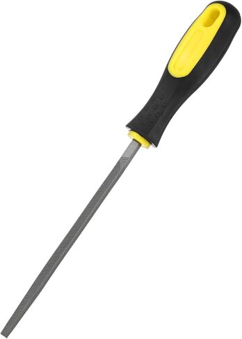 4-Pack Square Metal File 10 Inch, High Carbon Steel Diamond Hand W PVC Grip Handle for Wood/Metal/Ceramic/Glass/Stone/Jewelry/Tile/Model/DIY/Sharpening File in Saudi Arabia