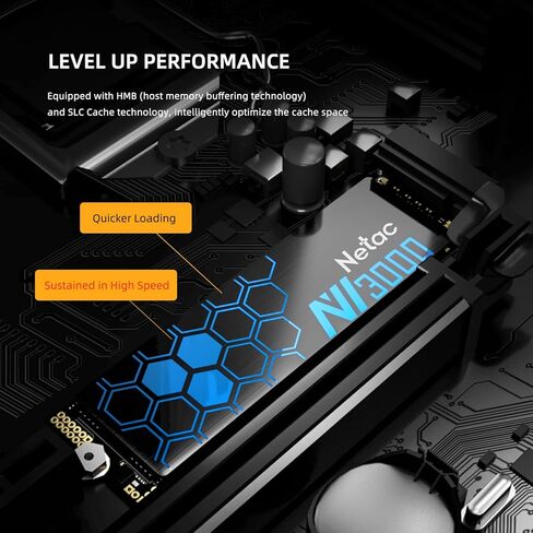 NETAC 250GB الداخلية NVME SSD Solid State Drive M.2 2280mm PCIE3.0 3D NAND مع الحرارة الحرارية ، حتى 3000/1400 ميجابايت/ثانية ، للاعبين كمبيوتر ، تحميل اللعبة ، المكتب ، NV3000 in Kuwait