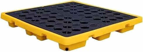 Spill Platform Polyethylene Drum Spill Containment Pallet, Prevent Slip Large Containment Tray for Indoor/Outdoor, Garage, Basement Cargo Storage(67x67x15cm) in Saudi Arabia