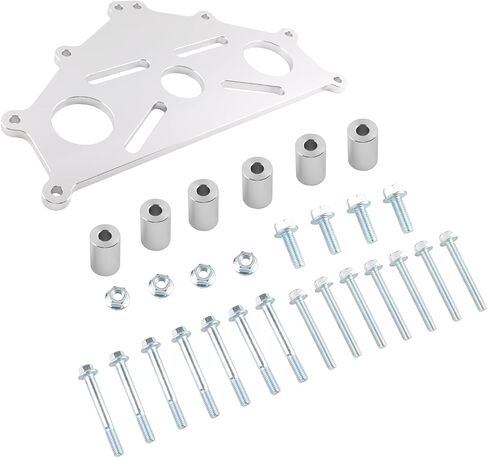محرك المحرك آمن حامل لوحة متوافقة مع محركات Chevy LS LT -LS1 Duramax BBC SBC 4.8 L 5.3L 6.0L LS7 LQ4 LM7 L96 الدعم الثقيل in Kuwait