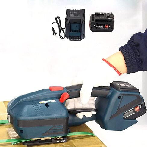 Electric Strapping Machine Welding Strapping Tool Battery Powered Charged Banding Machine for PP PET Straps Automatic Pallet Strapping Machine in Saudi Arabia