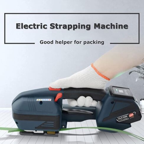 Electric Strapping Machine Welding Strapping Tool Battery Powered Charged Banding Machine for PP PET Straps Automatic Pallet Strapping Machine in Saudi Arabia