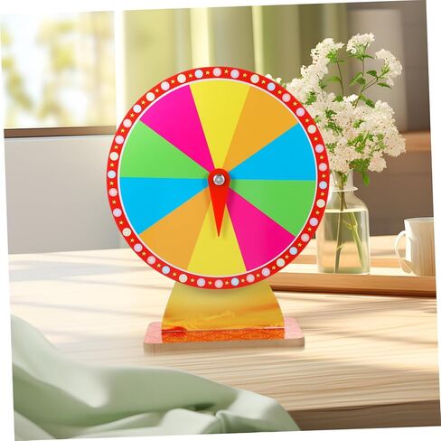 Cabilock Spinning Prize Wheel Stand Roulette Game for Parties Carnival Game Props in Kuwait