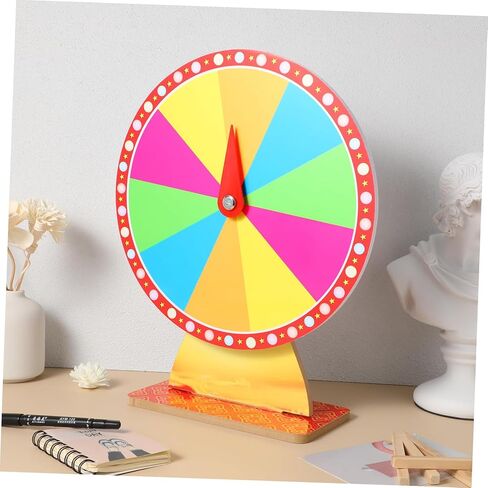 Cabilock Spinning Prize Wheel Stand Roulette Game for Parties Carnival Game Props in Kuwait