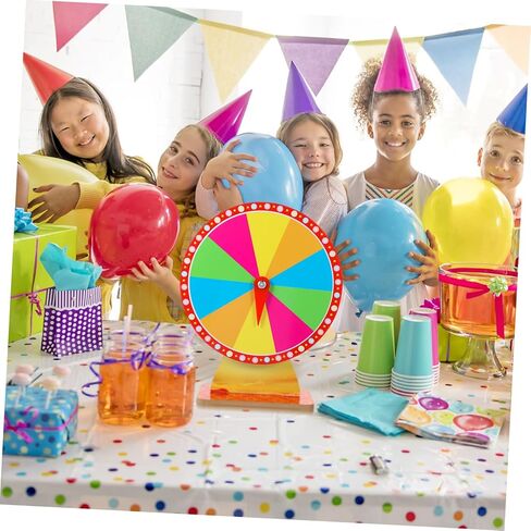 Cabilock Rotating Roulette Wheel Wheel Stand Carnival Game Diy Prize Spinner for Events in Kuwait