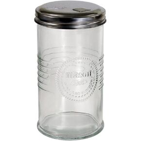 Grant Howard Mason Classics Sugar Shaker 14 oz, Glass Sugar Dispenser