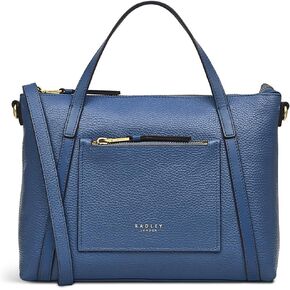 RADLEY London Portman Small Zipper Satchel Bag for Women - Leather Crossbody Bag, Ideal Small Purse