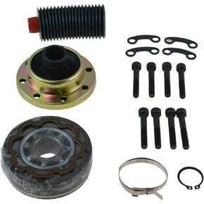 TRQ Rear CV Prop Drive Shaft Joint Rebuild Repair Kit for 07-13 Jeep Wrangler JK