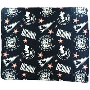 NCAA Mickey Mouse Character Fleece Throw, 50 x 60-inches