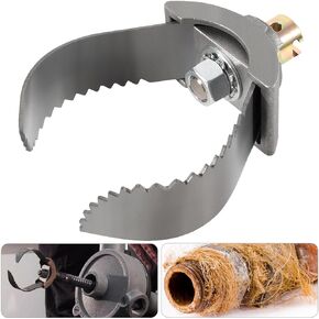 52822 T-232 3" Heavy-Duty C Cutter Cable Coupling Drain Cleaning Tool Fits for 3/8" & 5/8" Drum Including C-4 C-6 C-7 C-9 and All IW Cables, Compatible with K-400 K-3800 K-50 Ridgid Drum Machines