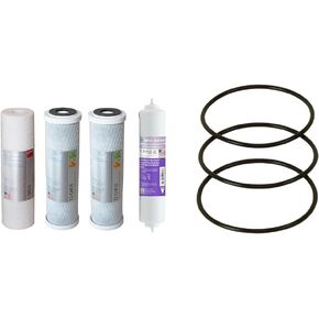 APEC 90 GPD Stage 1-3&6 Replacement Filter Set for ULTIMATE Series Alkaline Reverse Osmosis Water System (FILTER-SET-PH)