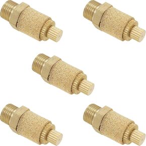 5 قطعة 1/8 "موضوع هوائي كاتم الصوت العادم كاتم الصوت تصفية تركيبات كاتم الصوت النحاسي in Kuwait