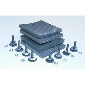 Auto Lift Parts - A1104 Replacement Pads for Challenger CL9 and CL10 Lifts - 6-PLY ULTRA HEAVY DUTY Rubber Arm Pads - Set Of 4