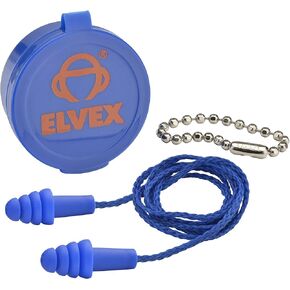 Delta Plus EP-412 - Quattro Corded Ear Plug w/case & Chain in Kuwait