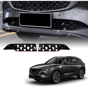 Mazda CX5 Front Grill Mesh Inserts Trims Front Grille Guard for Mazda CX-5（2022-2024）Mazda CX-5 Front Grille Insert - Must-Have CX5 Accessory for 2022-2024 Models
