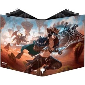 Ultra PRO 9-Pocket PRO-Binder for Magic: The Gathering Outlaws of Thunder Junction, Premium Exclusive Artwork Trading Card Game Storage Solution, Pokemon Cards & Football Cards - Holds 360 Cards