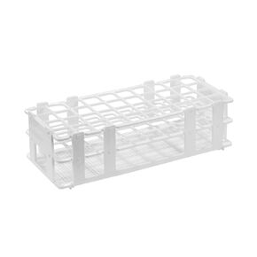 Eowpower Plastic Lab Test Tube Rack Storage Stand Holder Detachable for 20mm Test Tubes, 40 Holes Pack of 1