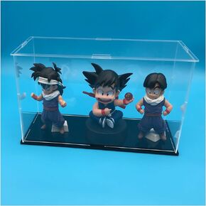 Clear Acrylic Display Case-Assemble Countertop Box for Display-Clear Display (10x4x6in 25x10x15cm)