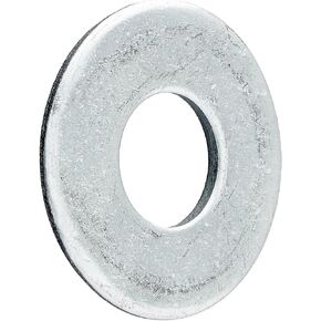 270069 Flat Zinc Washers, 9/16-Inch, 50-Pack, No Size, Steel