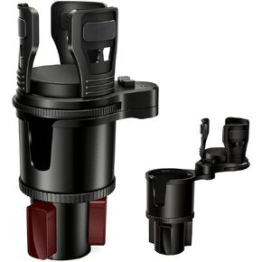 Expander Cup Holder for Car, Dual Layer Cup Holder Adjustable Truck Cup Holder Cup Holder Adapter Fits Large Bottles